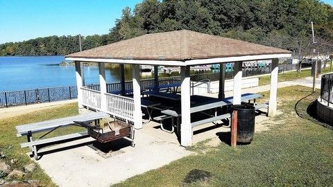 Depicted here is the Shelter that we will be using at Lake Accotink. 