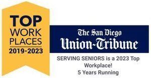 November 20: Serving Seniors Named 2023 Top Workplace in San Diego County 