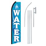 Water Swooper/Feather Flag + Pole + Ground Spike