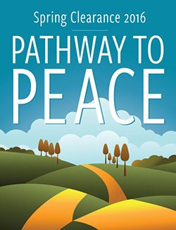 Spring Clearance 2016: Pathway to Peace
