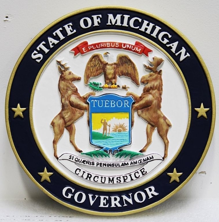 CA1570 - State of Michigan Great Seal