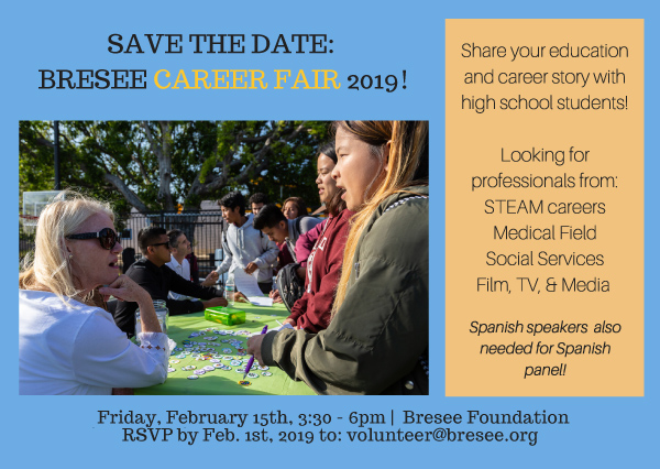 Bresee Career Fair!