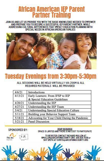 African American IEP Parent Partner Training - Understanding the IEP Team