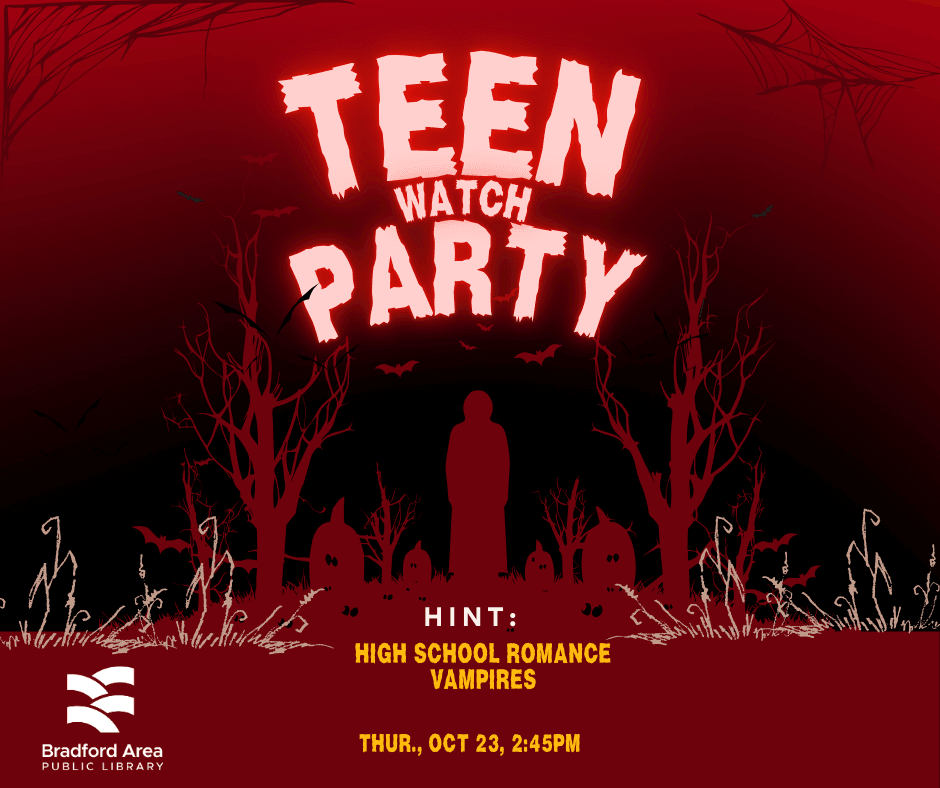 Spooky red image of person standing in a dark wood.