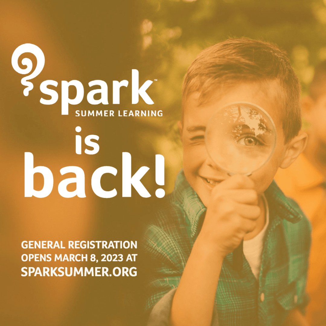 Spark Registration is OPEN for Summer 2023!