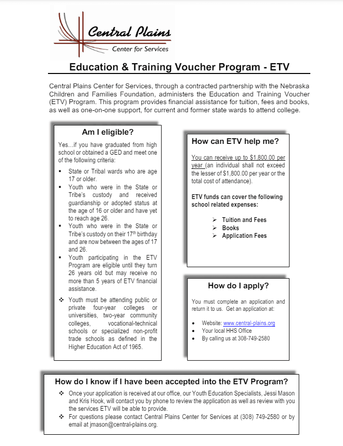 ETV Application