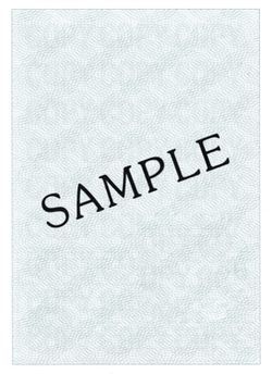 Secure, blank prescription paper for use with electronic medical records