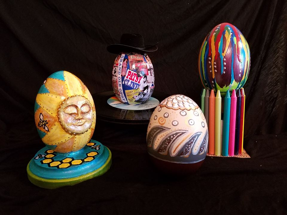 EGGS-ceptional Artists Support Denton High Cares!