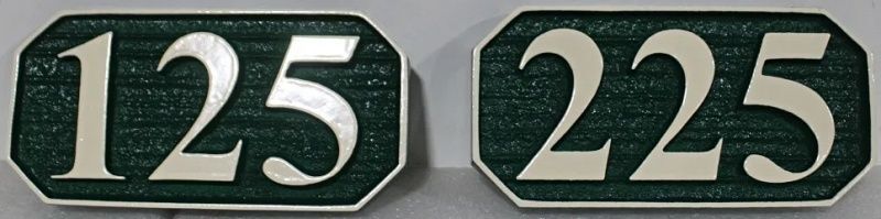KA20905A - Carved HDU Unit Number Address Signs, with Wood Grain Texture	