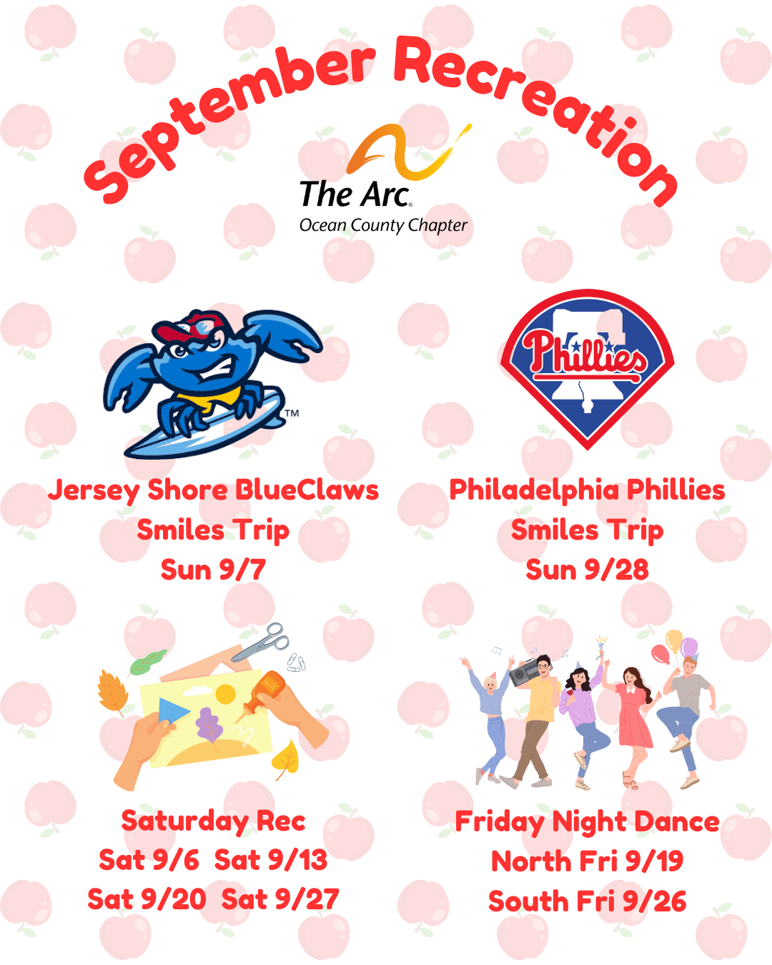 September Recreation Activities