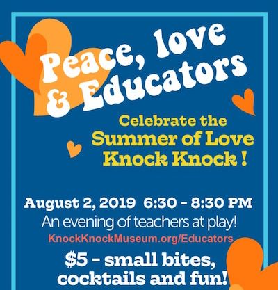 Peace, Love, and Educators - A great opportunity to learn more about PK-3 field trips