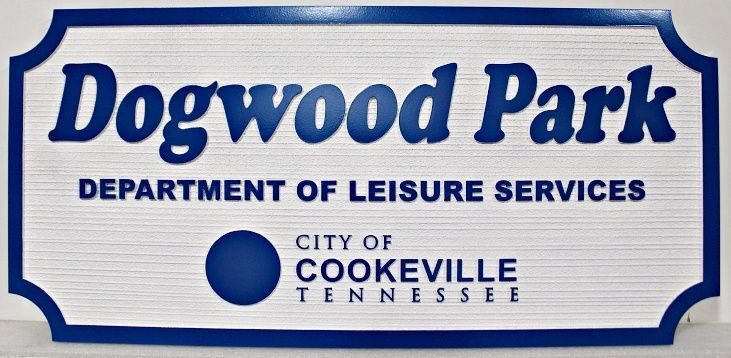 GA16529A - Carved and Sandblasted HDU Sign for "Dogwood Park"