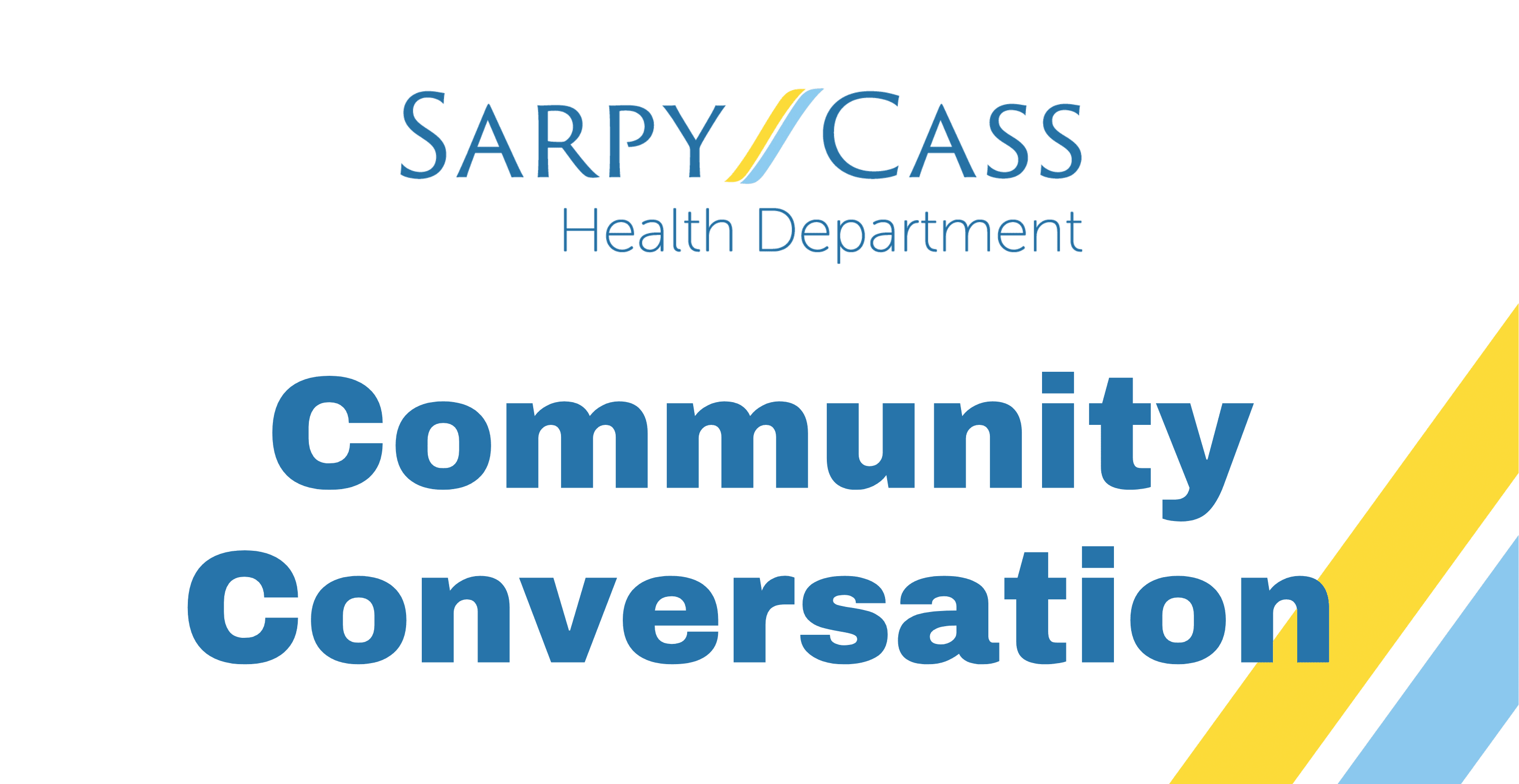 Join a Conversation About the Health of Your Community