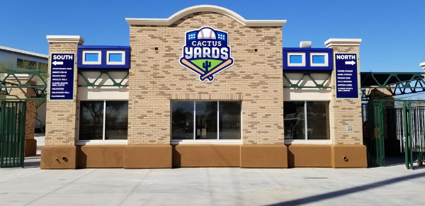 Multiple Signs for City Parks in Gilbert AZ