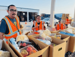 SOAR Volunteers at BMAC Food Distribution