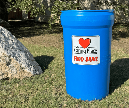 Blue Barrel Food Drives