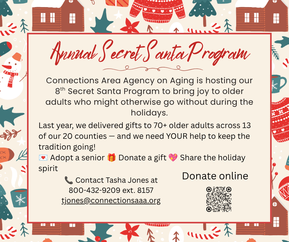 It's Time for the 8th Annual Secret Santa for Seniors!