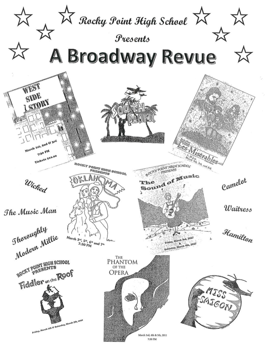 Musical Revue: “A Broadway Revue”