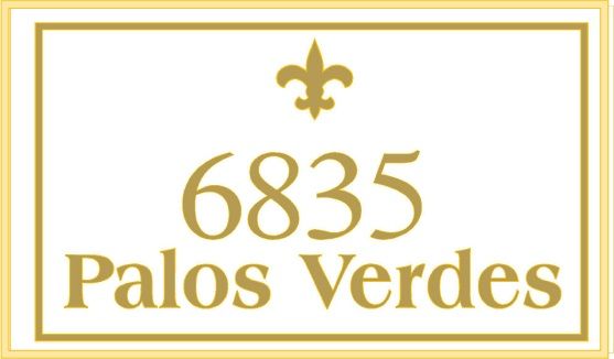 KA20872A - Design of HDU Address Street Number Sign with Carved Fleur-de-Lis