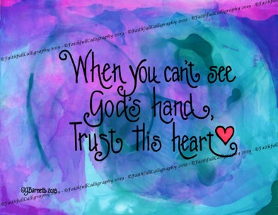 HAND HEART (Encouragement, Faithwalk, Service/Ministry)