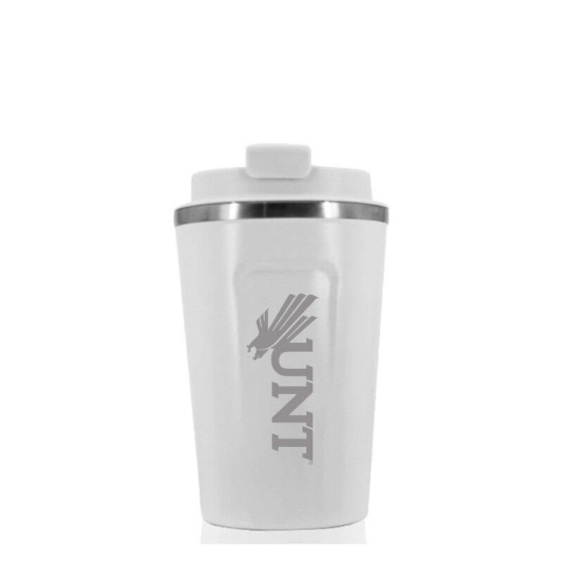 12oz Stainless Steel Matte Finish Double Wall Insulated Tumbler Coffee Mug-White