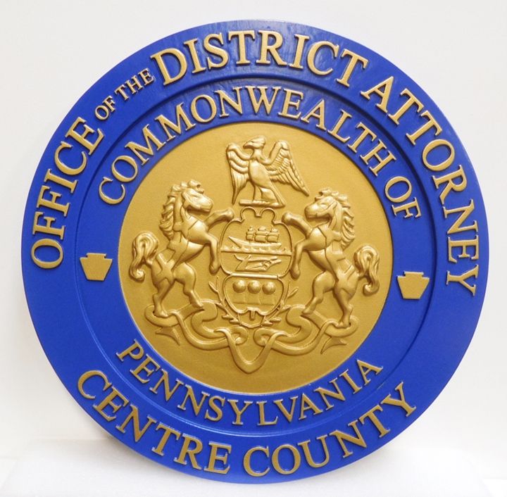 CC7200 - District Attorney Seal Plaque