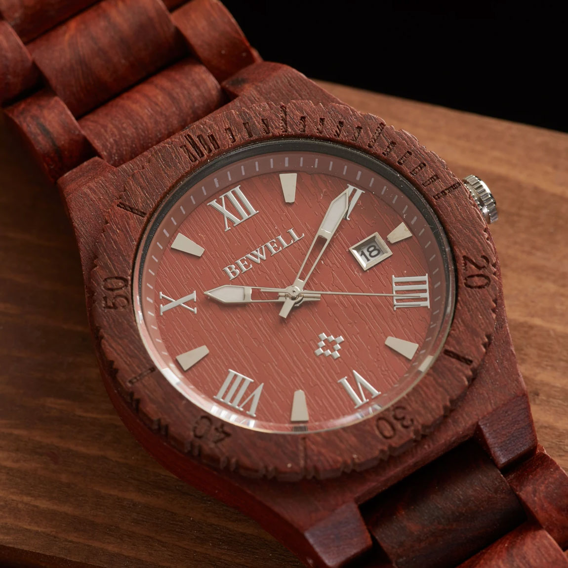 Mars Red Sandalwood Watch