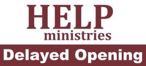 HELP Ministries Office Opening at 10am