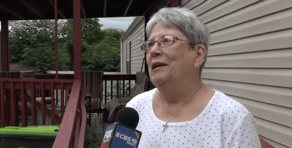 Carlton resident emotional after news that she can keep her home