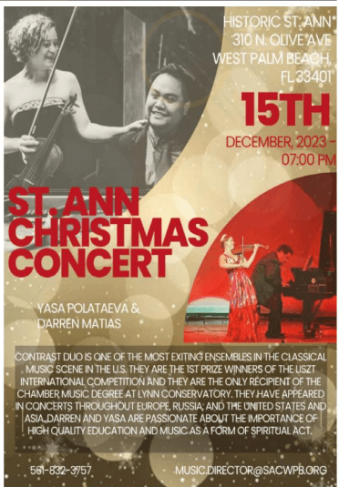 St Ann Christmas Concert