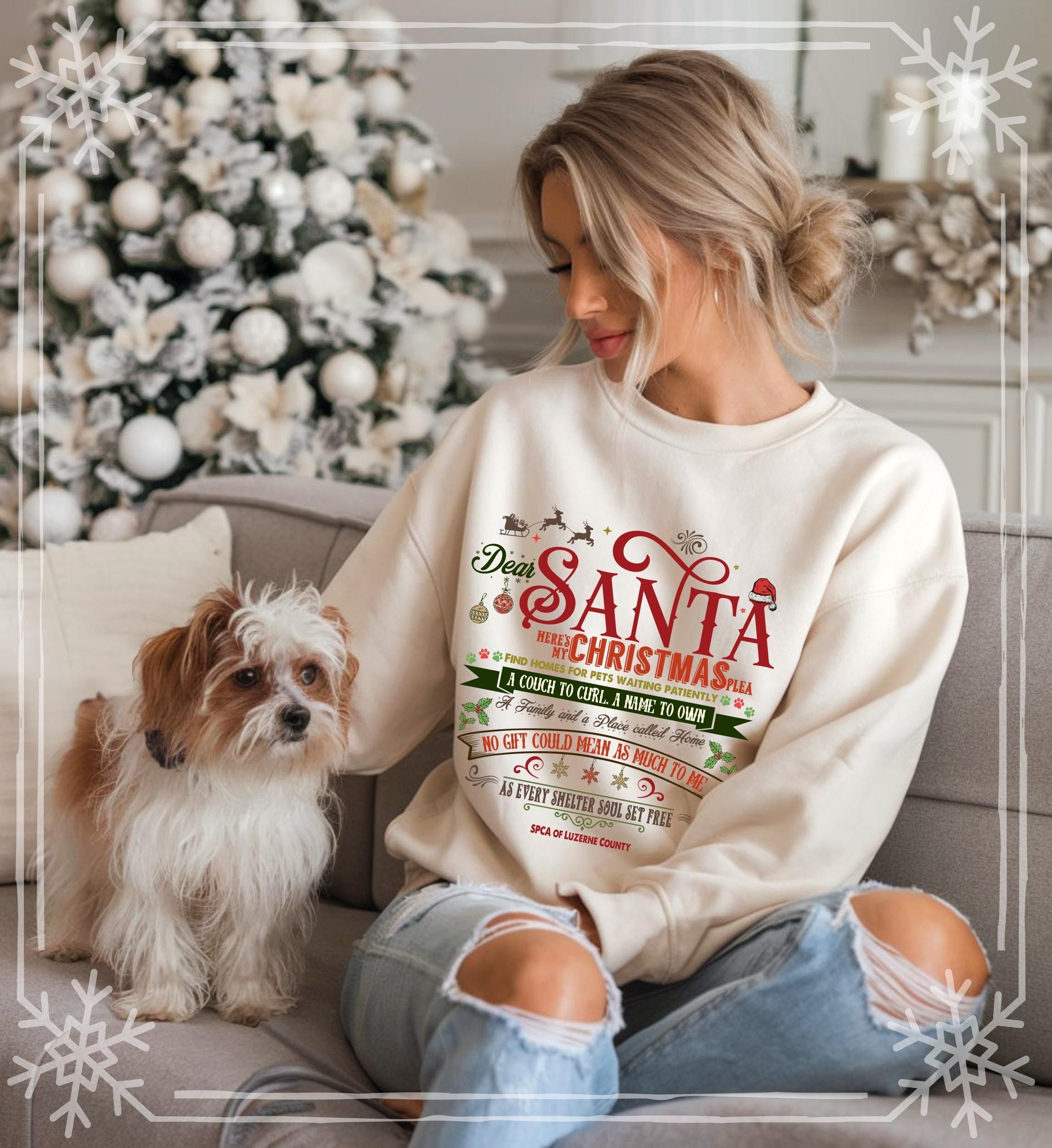 A Christmas Rescue Wish Crewneck