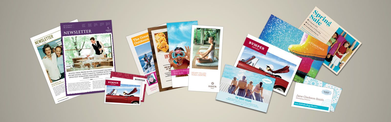 Direct mail, newsletters and labels