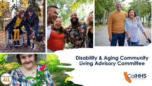 Disability & Aging Community Living Advisory Committee Meeting banner