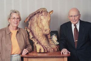 A Gift Blending Equestrian Art and History