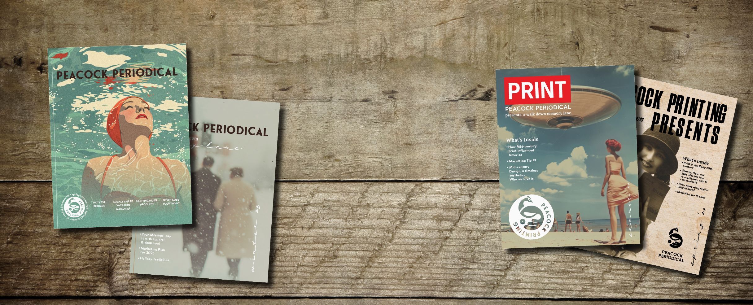 Proudly Proclaiming the Peacock Periodical!