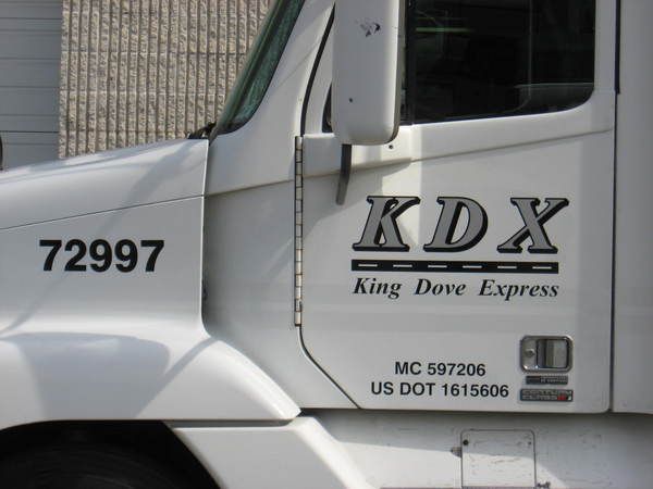 Truck Door Lettering & Logo Graphics