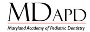 Maryland Academy of Pediatric Dentistry