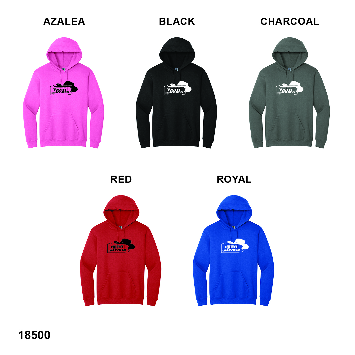 WPYRA LOGO - Gildan® Heavy Blend™ Hooded Sweatshirt