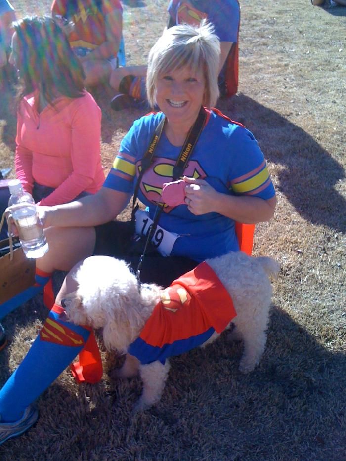 superwoman and superdog