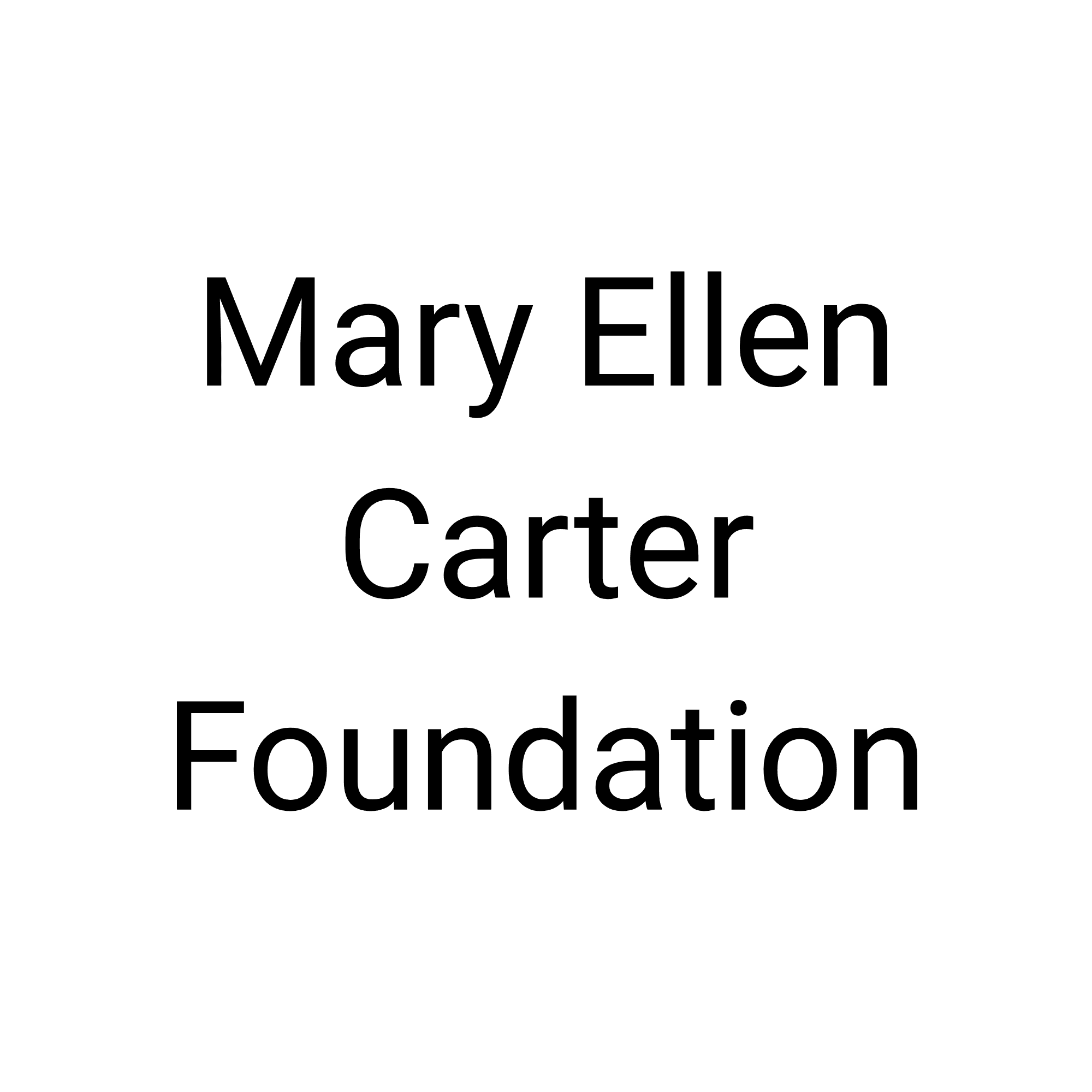 Mary Ellen Carter Foundation