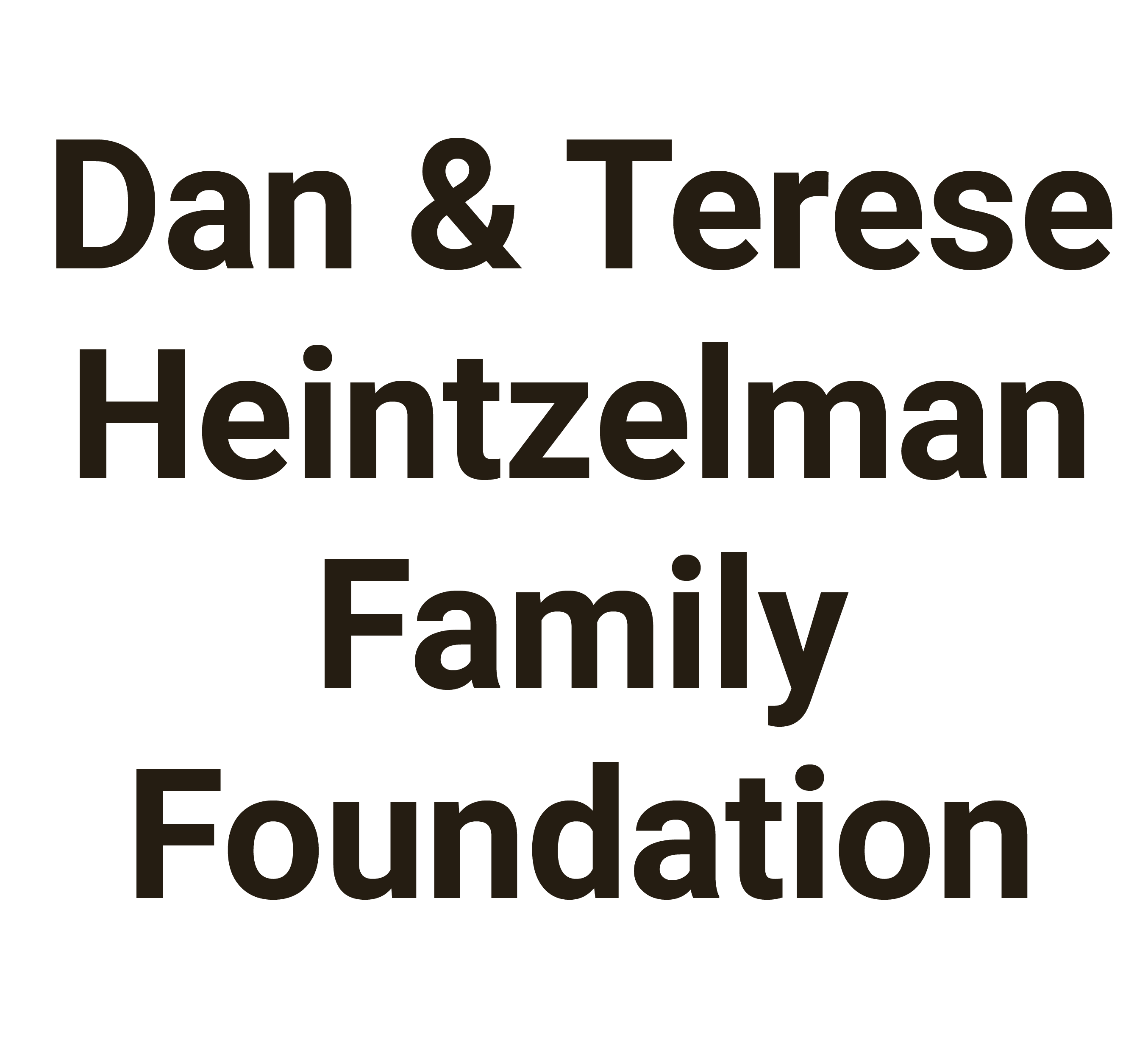 Dan & Terese Heintzelman Family Foundation