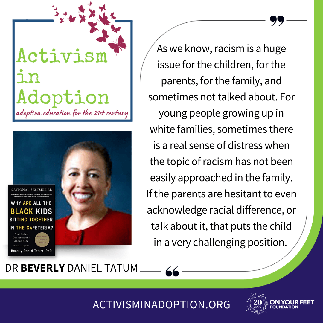 Activism in Adoption Speaker: Introducing Beverly Daniel Tatum