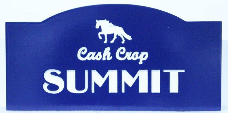 P25341A - Engraved HDU Sign  for "Cash Crop Summit"