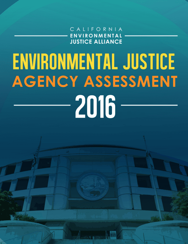 Environmental Justice Agency Assessment 2016