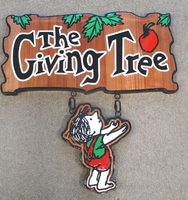 FA15940 - Giving Tree Plaque for Pre-School