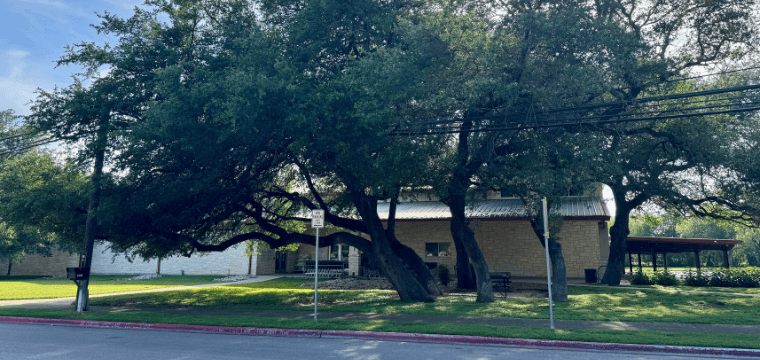Street view of The Caring Place from Railroad Avenue