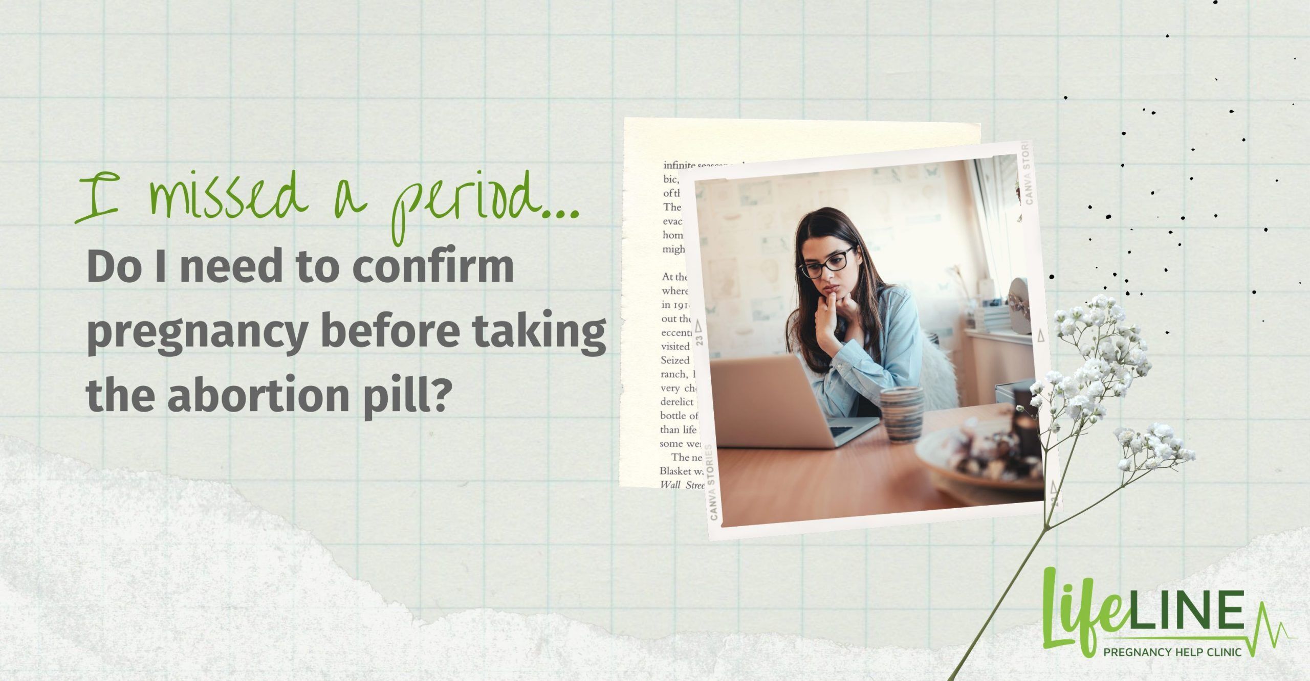 Do I need to confirm pregnancy before taking the abortion pill?