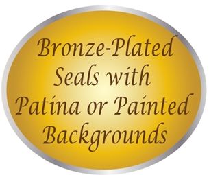 MA1000 - Carved 3-D and 2.5-D Bronze-Plated Wall Plaques
