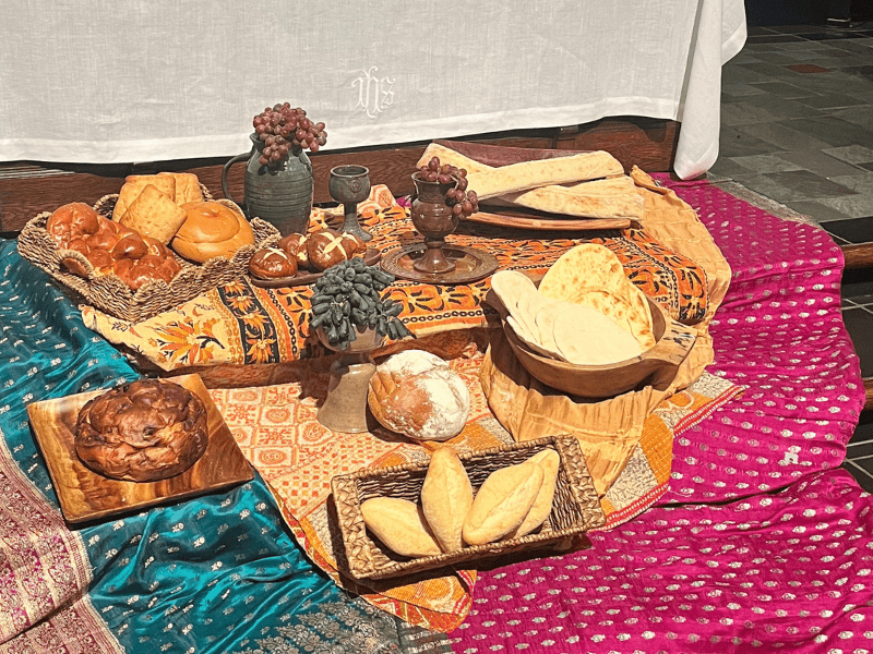 Communion Display in IPC's Sanctuary