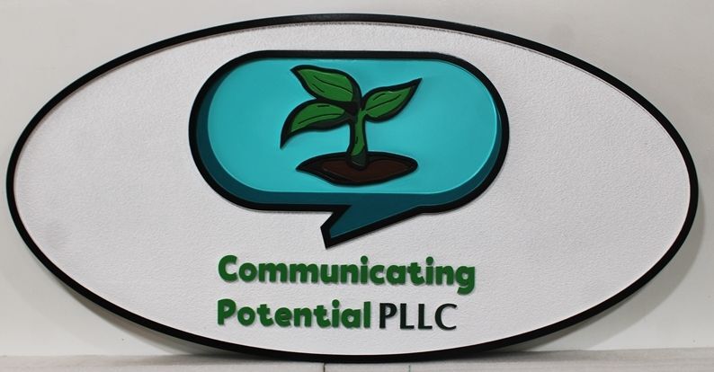 SA28872A - Carved Sign for "Communicating Potential"